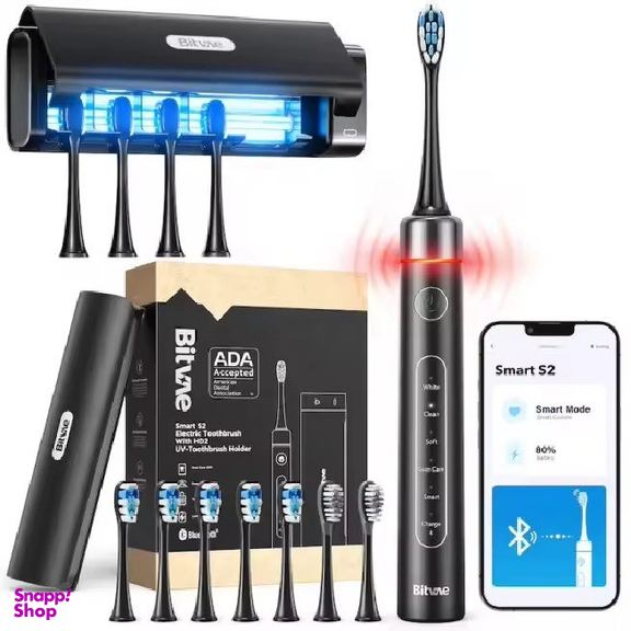 مسواک برقی هوشمند بیتوی مدل S2+HD2 به همراه کیس تمیزکننده UV