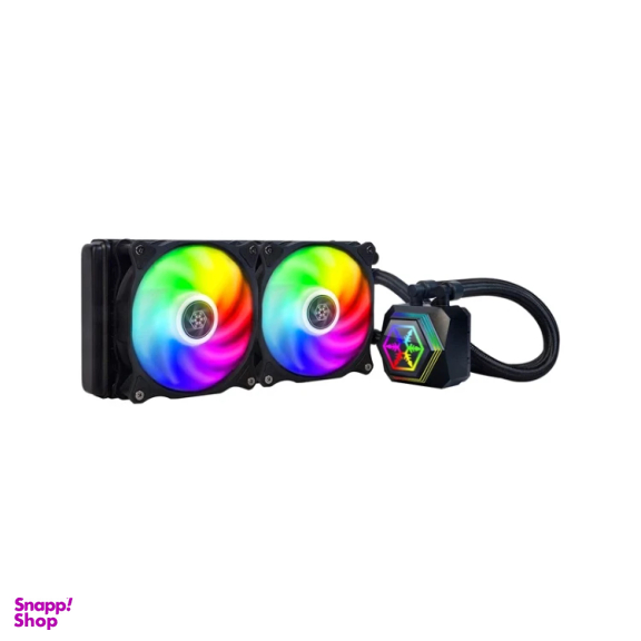 خنک کننده پردازنده مایع سیلوراستون مدل SST-PF240-ARGB
