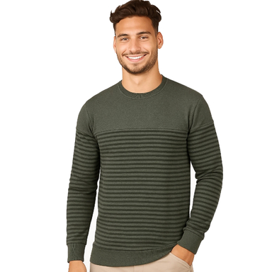 پلیور آستین بلند مردانه مدل 199391 رنگ سبز