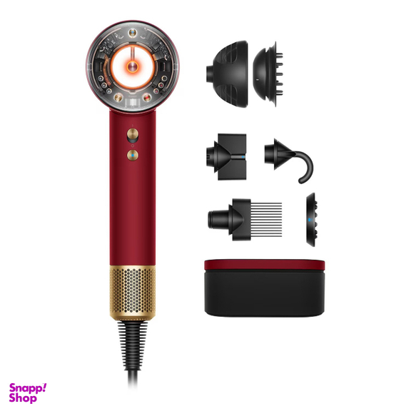 سشوار برس دار حالت دهنده دایسون مدل Supersonic nural Wave and Curl diffuser HD16 RVG