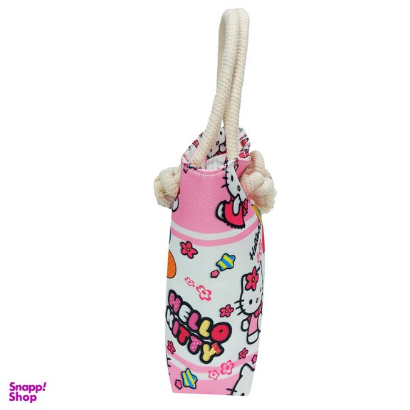کیف دستی دخترانه سیی مدل گربه کیتی کد 1504.16