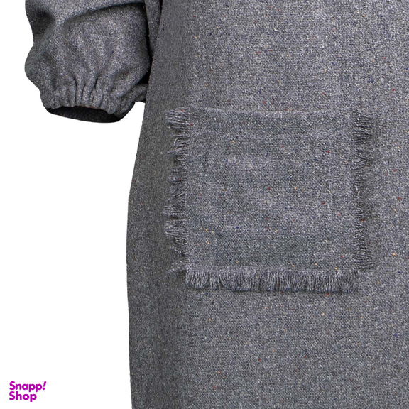 پالتو زنانه تاپیک کد 12 رنگ خاکستری