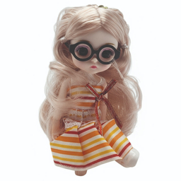 جاکلیدی مدل دختر کد KP-37 طرح عینکی