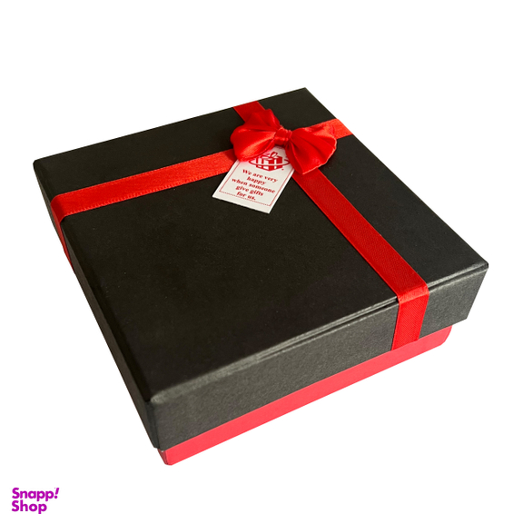 جعبه هدیه کد 987 سایز 14×14 سانتی متر به همراه پوشال