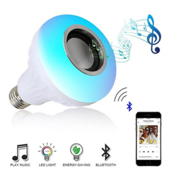لامپ هوشمند و اسپیکر بلوتوث دیوایس کد Music Bulb