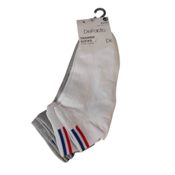 جوراب ساق بلند مردانه دفکتو مدل Trainer بسته 3 عددی