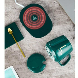 ماگ حرارتی لاکی مدل Temperature Cup به همراه صفحه گرم کن برقی