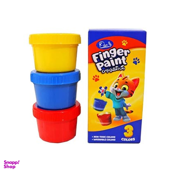 رنگ انگشتی 3 رنگ پارس کد RPF3