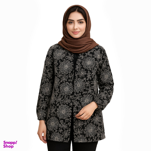 مانتو کتی زنانه السانا مدل کاملین کد 218301