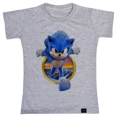 تی شرت آستین کوتاه پسرانه 27 مدل سونیک کد WN918