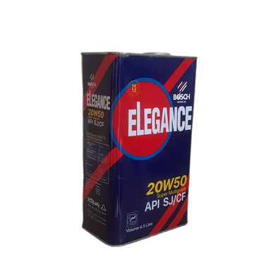 روغن موتور بوش مدل ELEGANCE کد SJ 50-20 حجم 4.5 لیتر