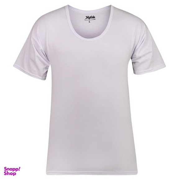 زیرپوش آستین دار مردانه ماییلدا مدل پنبه ای کد 4710-2 رنگ سفید بسته 2 عددی