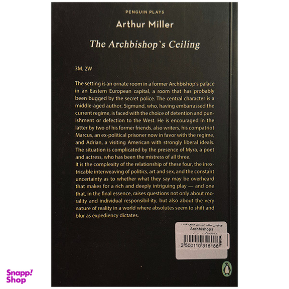 کتاب The Archbishop's ceiling اثر Arthur miller نشر پنگوئین
