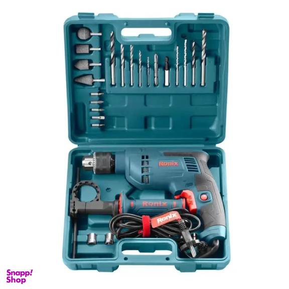 ست دریل چکشی رونیکس مدل RS-0007 مجموعه 29 عددی