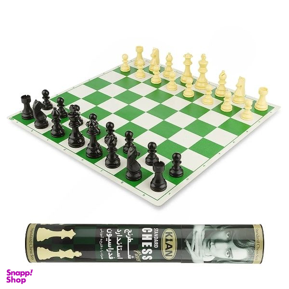 شطرنج کیان مدل  استوانه ای مسابقات استانتون 6822 به همراه جعبه