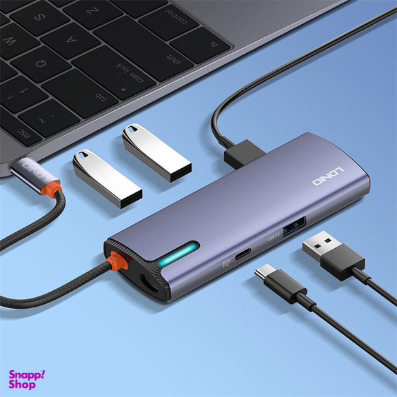 هاب 5 پورت USB-C الدینیو مدل DS-15U