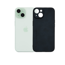 قاب گوشی موبایل چرمی لاکچری FANOYA اپل مدل iPhone 15