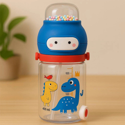 آب میوه خوری رووکو مدل دایناسور نی دار ظرفیت 350 میلی لیتر