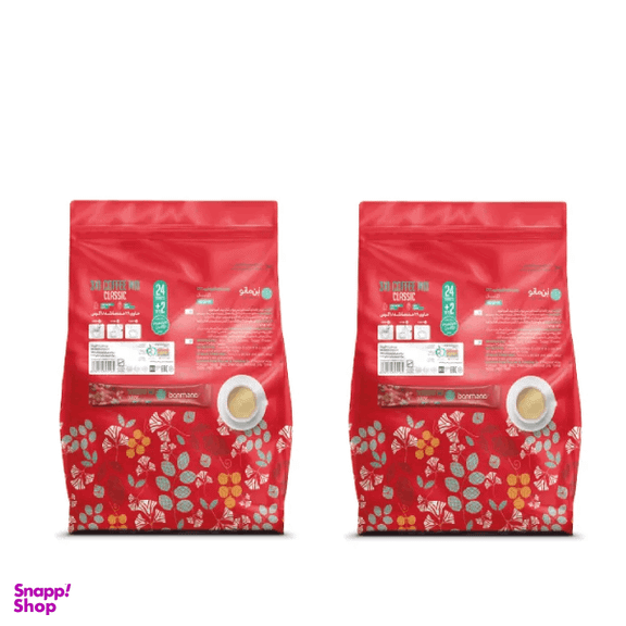 کافی میکس 1×3 کلاسیک بن مانو بسته 2 عددی