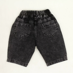 شلوارک پسرانه کد 6801257 رنگ مشکی