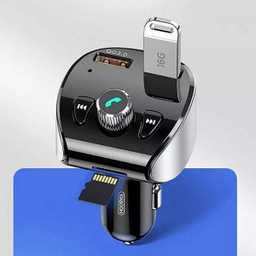 شارژر فندکی و پخش کننده اف ام خودرو جوی روم مدل JR-CL02 18W QC3.0