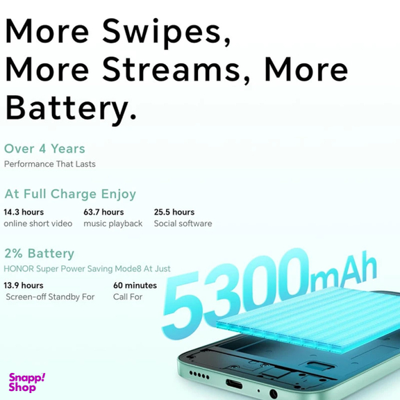 گوشی موبایل آنر مدل X6C دو سیم کارت ظرفیت 256 گیگابایت رم 6 گیگابایت