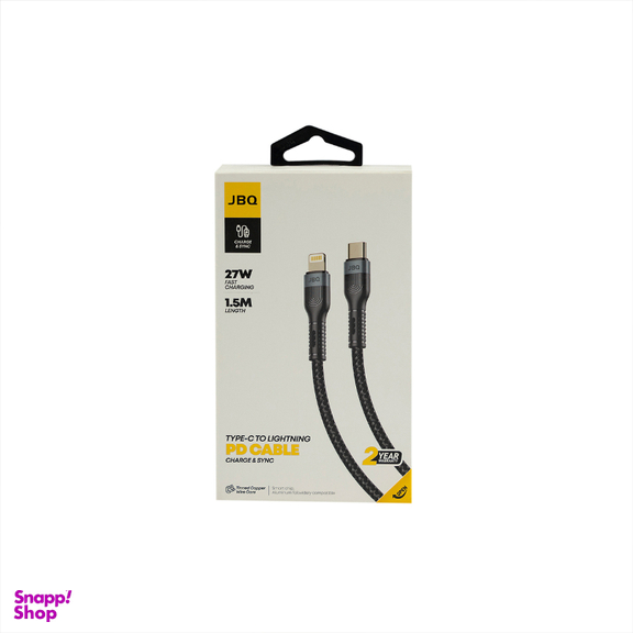 کابل تبدیل Type-C به Lightning جی بی کیو مدل CA-720 ci طول 1.5 متر