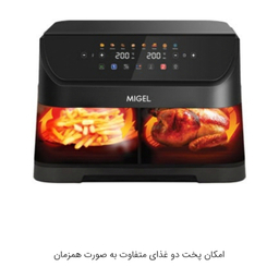 سرخ کن کم روغن میگل کد ORB GFA208