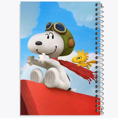 دفتر مشق 50 برگ خندالو مدل انیمیشن اسنوپی Snoopy کد 13883