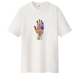 تی شرت آستین کوتاه زنانه مدل دست