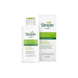 کرم آبرسان سیمپل مدل ریچ مناسب پوست خشک حجم 125 میلی لیتر