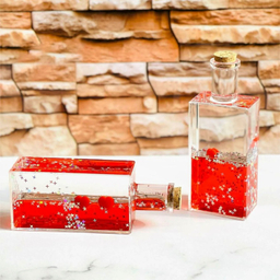 دکوری آکواریوم مدل ژله ای غرق نشو قلب