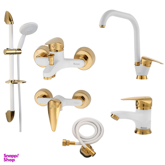 ست شیرآلات حکمت نشان مدل ایتالیا ST2 مجموعه 6 عددی