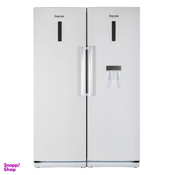 یخچال و فریزر دوقلو 40 فوت دیپوینت مدل NF14-D5iU-W/NR14-D5iU-W