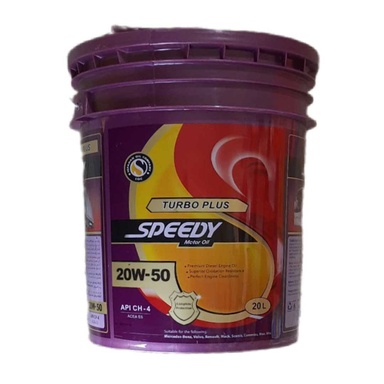 روغن موتور اسپیدی مدل Turbo Plus 20W50 CH4 حجم 20 لیتر