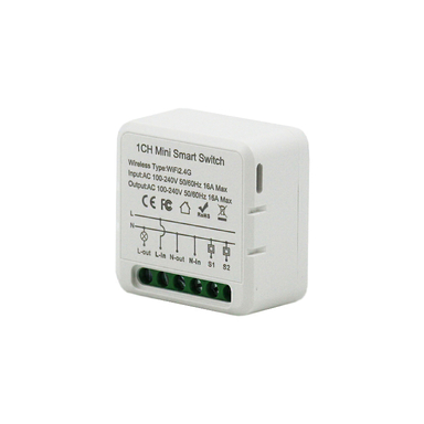 رله هوشمند تک کانال پشت کلیدی مدل 1CH Mini Smart Switch