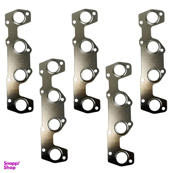 واشر بغل اگزوز استیل اچ آی سی کد 7216 مناسب برای پژو 206 تیپ 2 مجموعه 5 عددی