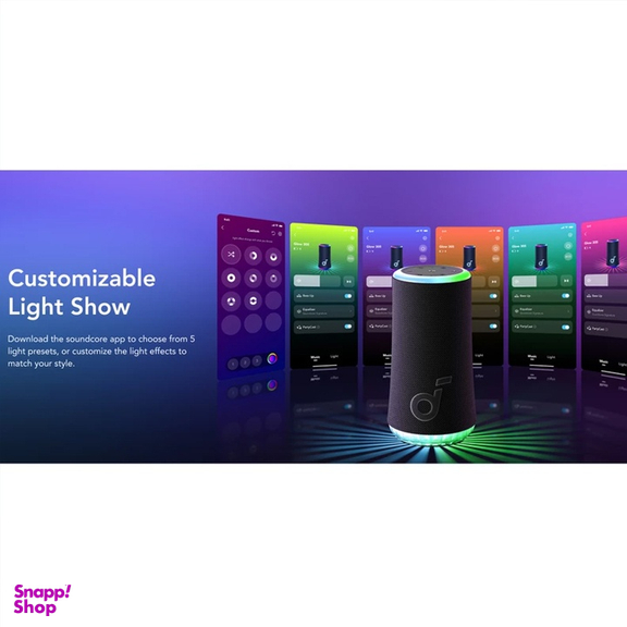 اسپیکر بلوتوثی قابل حمل انکر مدل Glow A3166011