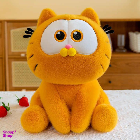 عروسک مدل گربه گارفیلد نشسته طرح بچه ارتفاع 25 سانتی متر