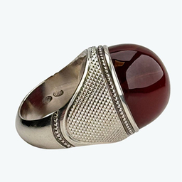 انگشتر نقره مردانه مدل R1570 سایز 61