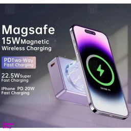پاوربانک 22.5 وات گرین لاین مدل GL-PB71 Challenge Magsafe ظرفیت 20000 میلی آمپر ساعت