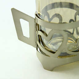 انگاره و استکان سالینو مدل قلب نیکل کد N-1381