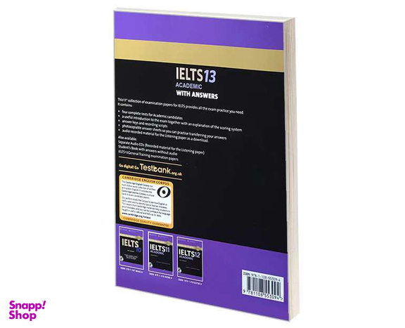 کتاب Ielts 13 Academic اثر جمعی از نویسندگان نشر Cambridge