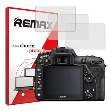 محافظ صفحه نمایش دوربین شفاف ریمکس مدل HyGEL مناسب برای دوربین دیجیتال نیکون D7500 بسته 3 عددی