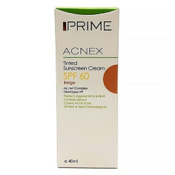 کرم ضد آفتاب پریم مدل Acnex Beige SPF60 حجم 40 میلی لیتر