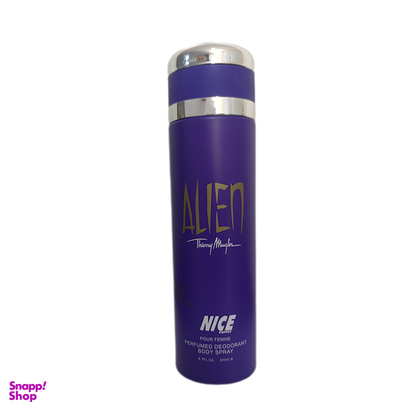 اسپری بدن نایس پاپت زنانه مدل Alien حجم 200 میلی لیتر