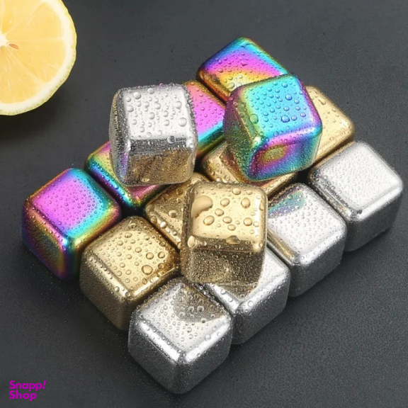 یخ استیل کد 488 به همراه انبر بسته 8 عددی