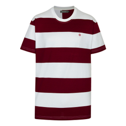 تیشرت مردانه دیورسو مدل رینگر رنگ زرشکی