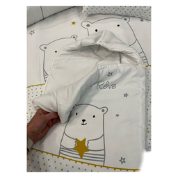 سرویس خواب 5 تکه کودک مدل duxe کد 5000