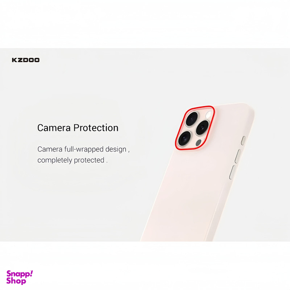کاور کی-زد دو مدل Air-Skin مناسب برای گوشی موبایل اپل iPhone 16 Pro Max